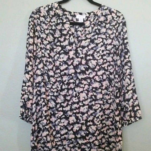 Kenar watercolor blouse size large - Picture 1 of 7